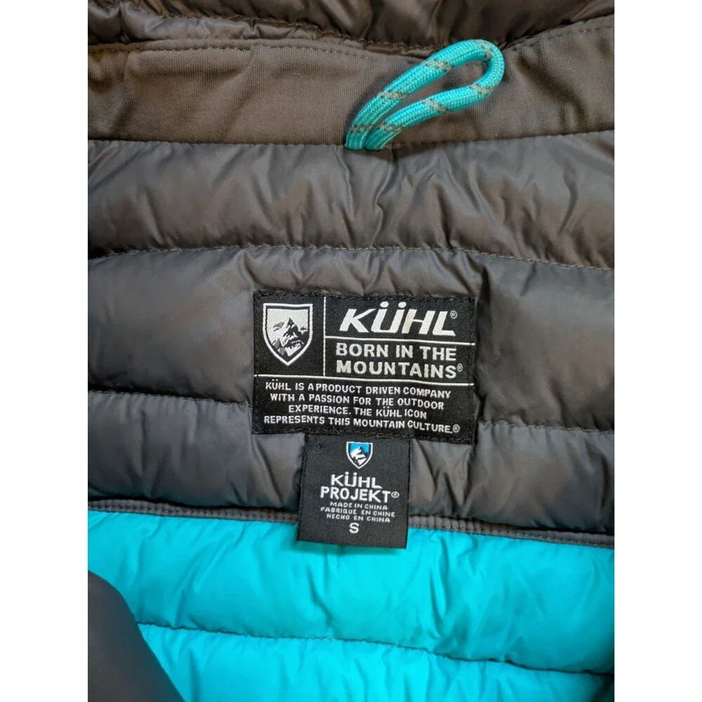 KUHL Women’s Charcoal Down Jacket Size Small